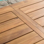 Tavolo da Picnic 3 Pezzi Catriona in Legno di Acacia - Finitura Teak - Christopher Knight Home