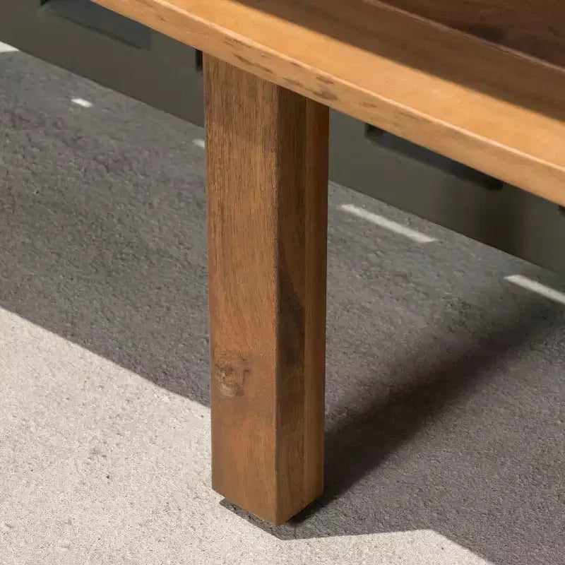 Set da bar 3 pezzi in legno di acacia "Caraibi" - Naturale - Christopher Knight Home: Mobili da balcone, Resistente alle intemperie