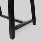 Set da pranzo Cooper 6 pezzi in vimini e legno di acacia - Grigio - Christopher Knight Home