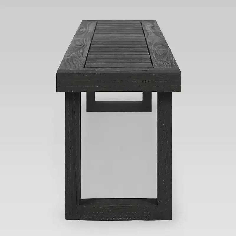 Set da Pranzo Nestor 6 pezzi in Legno di Acacia - Grigio Scuro/Grigio Chiaro - Christopher Knight Home