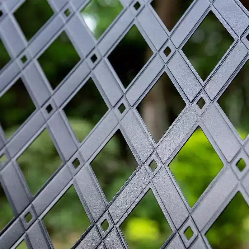 Set da pranzo 7 pezzi in metallo con tavolo da pranzo allungabile e 6 sedie girevoli - Captiva Designs