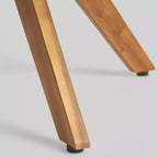 Set da pranzo quadrato 5 pezzi Alondra in legno di acacia - Teak - Christopher Knight Home