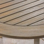 Set da pranzo Mason 7 pezzi in legno di acacia e vimini di polietilene: Christopher Knight Home, sedie imbottite