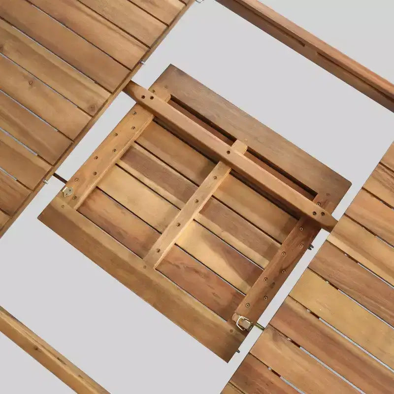 Set da pranzo Wilson da 9 pezzi in legno di acacia con tavolo da pranzo allungabile - Teak - Christopher Knight Home: Resistente alle intemperie, set da patio 8 posti