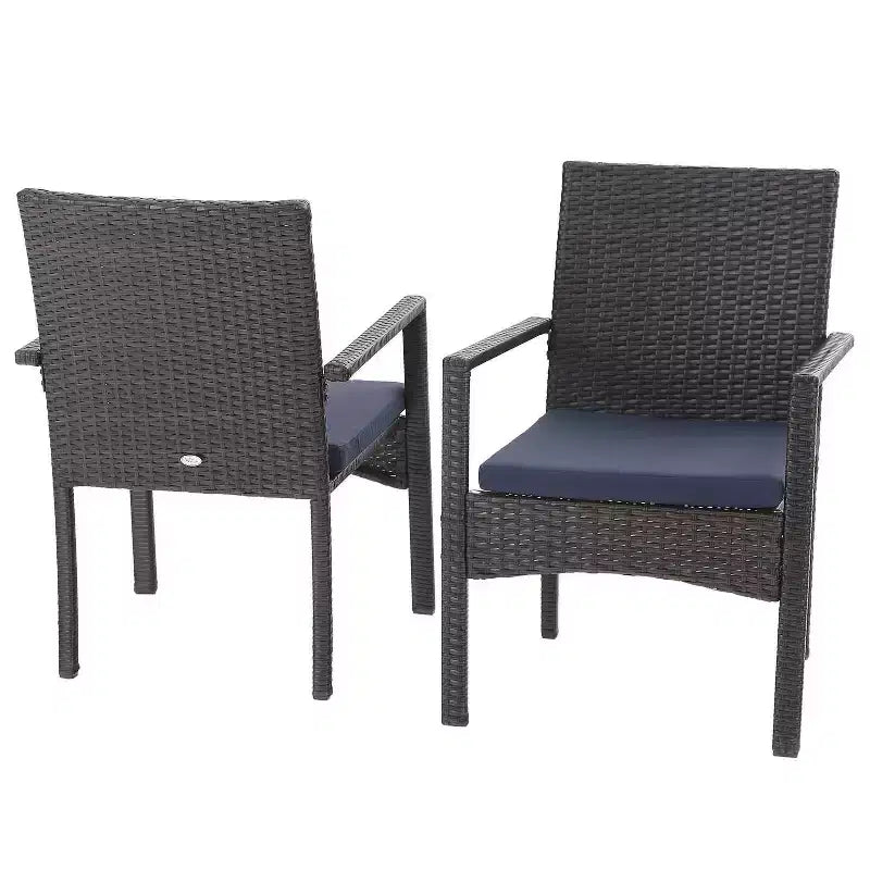 Set da pranzo da 7 pezzi con tavolo rettangolare allungabile e 6 sedie in rattan PE - Captiva Designs: Mobili da esterno resistenti alle intemperie