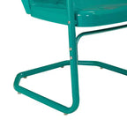 Set da pranzo da esterno Ridgeland 5 pezzi - Turchese - Crosley