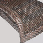 Ensemble de salle à manger de patio 7 pièces Walker en acacia et osier teck – Christopher Knight Home : sièges extérieurs, table à pieds épingles