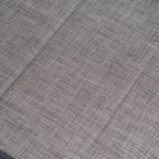 Set da pranzo da 7 pezzi per esterni con tavolo rettangolare con foro per ombrellone da 4 cm e sedie a braccioli imbottite girevoli a 360° in acciaio - Captiva Designs