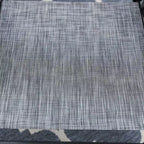 Set da pranzo da esterni 7 pezzi con sedie regolabili in 7 posizioni e tavolo con struttura in metallo e foro per ombrellone - Captiva Designs