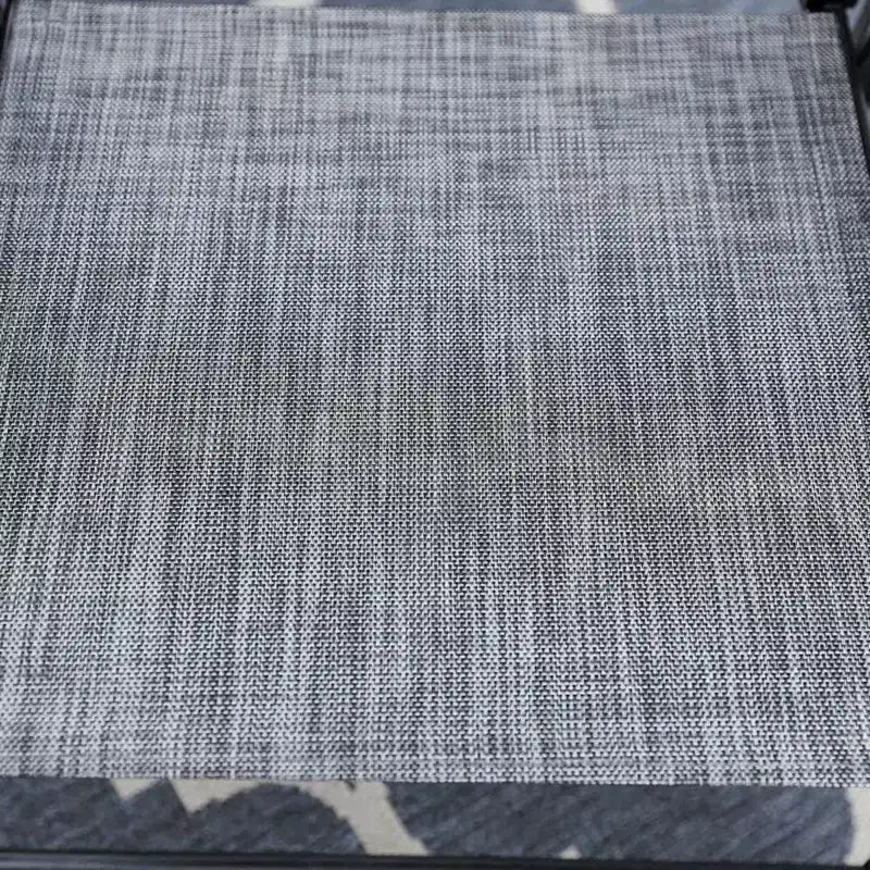 Set da pranzo da esterni 7 pezzi con sedie regolabili in 7 posizioni e tavolo con struttura in metallo e foro per ombrellone - Captiva Designs