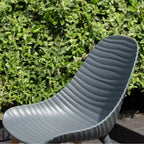 Set da pranzo da esterno rettangolare allungabile in alluminio a 13 pezzi Amazonia Copa, grigio