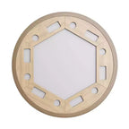 Greemotion Set da pranzo trasformabile da esterno 3-in-1 Lyon 5 pz con sedie imbottite, marrone: Alluminato, resistente ai raggi UV, 4 posti