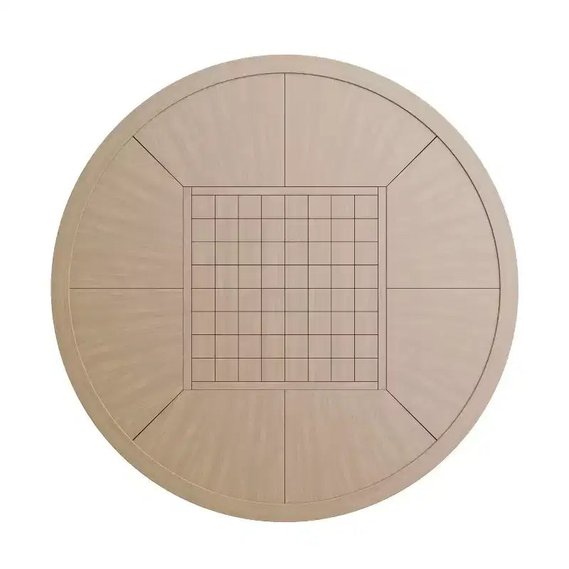 Greemotion Set da pranzo trasformabile da esterno 3-in-1 Lyon 5 pz con sedie imbottite, marrone: Alluminato, resistente ai raggi UV, 4 posti