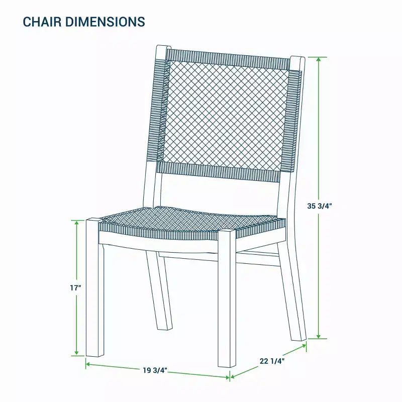 Sonoma Lane Ensemble repas de jardin 4 pièces en bois de teck Eola avec osier miel marron - Résistant aux intempéries