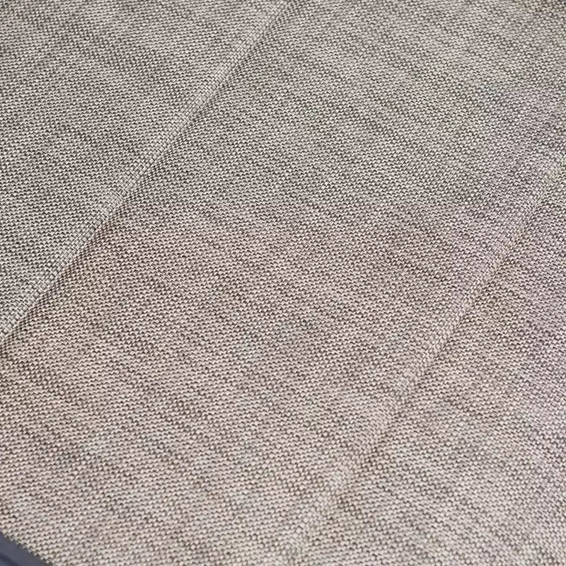 Set da patio 5 pezzi con tavolo quadrato e sedie a braccioli girevoli a 360° in acciaio - Captiva Designs