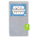 Simmons Kids' Dual Sided Baby Crib Mattress and Toddler Mattress - Radiant Sky: Firm, High-Density Foam, Waterproof Cover, 8.5 Lbs