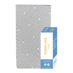 Materasso per culla e lettino Simmons Kids a doppia faccia - Radiant Sky: schiuma solida ad alta densità, rivestimento impermeabile, 3,8 kg