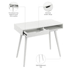 Scrivania per computer Bush Furniture Nora 40W con cassetti e ripiani
