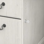 Scrivania Direzionale Bush Furniture Saratoga con Cassetti e Vani Contenitori
