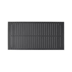 Ensemble de salle à manger d'extérieur moderne en aluminium Christopher Knight Home Bennett 7 pièces avec corde tressée, noir/gris