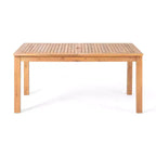 Christopher Knight Home Maria Set da Pranzo da Esterno in Acacia Rustica Espandibile 7 Pezzi