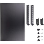 Ripiano resistente per montaggio su rack 1U - Profondità regolabile