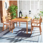 Ensemble de salle à manger Wilming - Intérieur/Extérieur - PAT7065 - Naturel - Safavieh