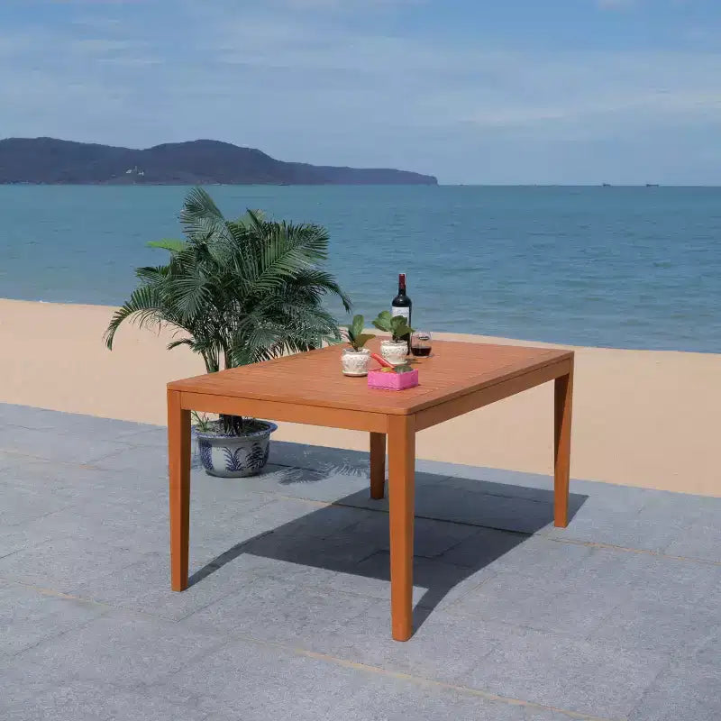 Ensemble de salle à manger Wilming - Intérieur/Extérieur - PAT7065 - Naturel - Safavieh