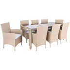 Ensemble de salle à manger Hailee - Intérieur/Extérieur - PAT7704 - Safavieh