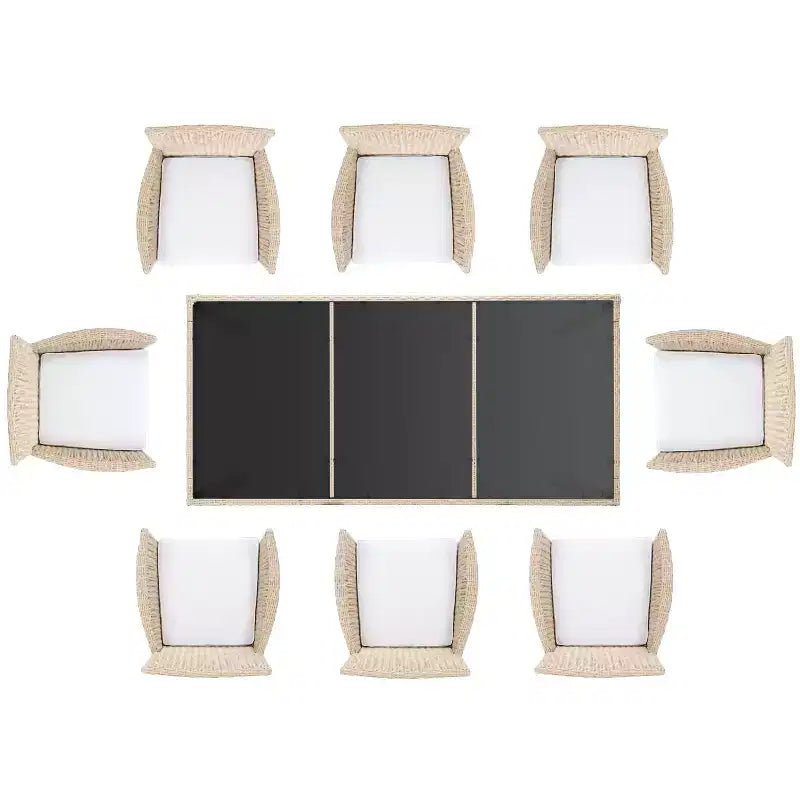 Ensemble de salle à manger Hailee - Intérieur/Extérieur - PAT7704 - Safavieh