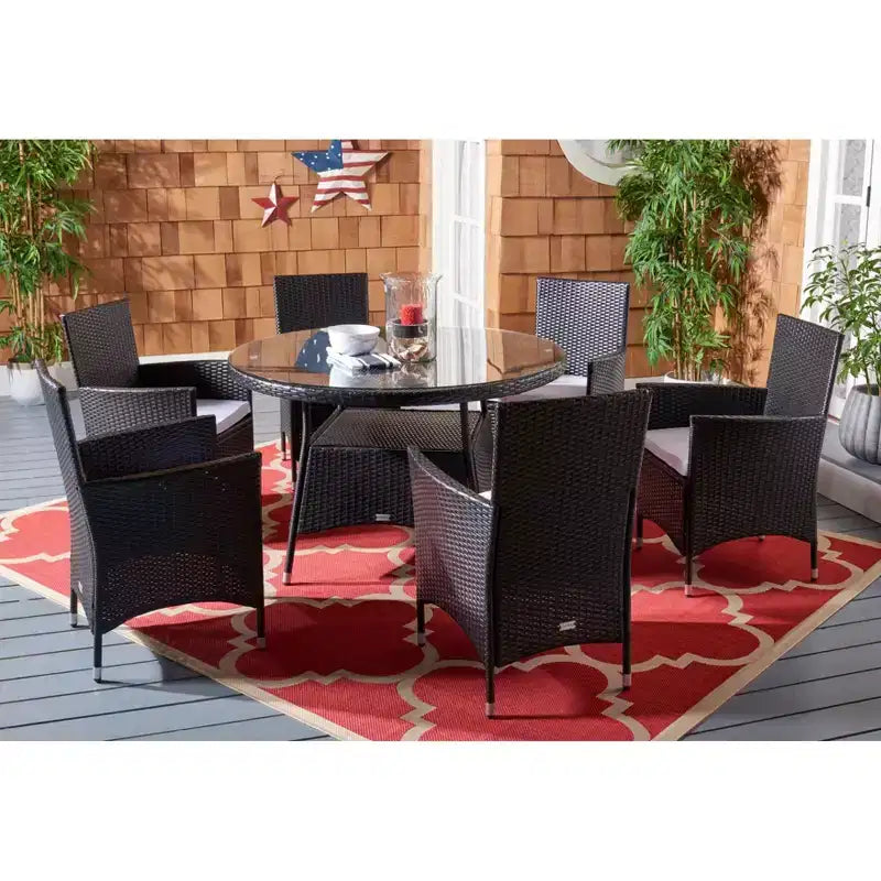 Ensemble de salle à manger Challe - Intérieur/Extérieur - PAT7702 - Safavieh