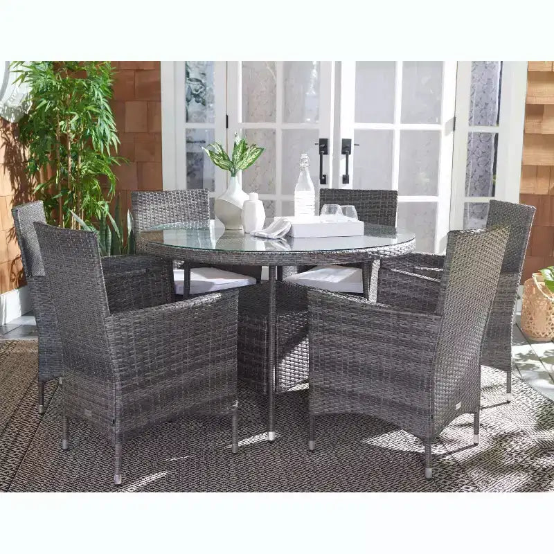 Ensemble de salle à manger Challe - Intérieur/Extérieur - PAT7702 - Safavieh