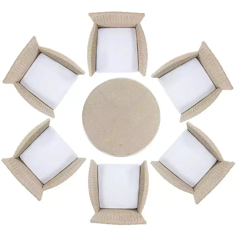 Ensemble de salle à manger Challe - Intérieur/Extérieur - PAT7702 - Safavieh
