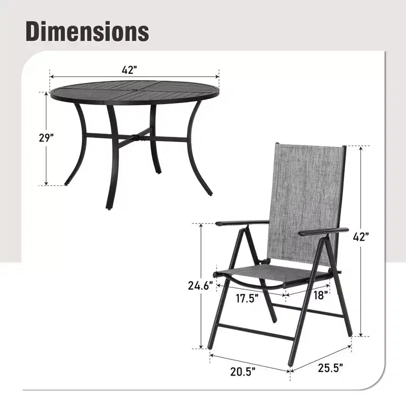 Sedie in acciaio con schienale floreale per esterni Captiva Designs, con spessa imbottitura per seduta e schienale