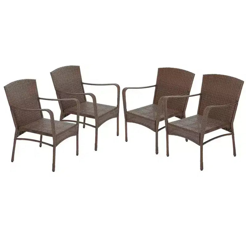 Set da pranzo Jiallo Leisure Collection 5 pezzi per giardino e patio