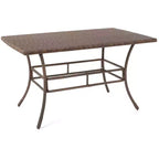 Set da pranzo Jiallo Leisure Collection 5 pezzi per giardino e patio