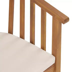 Christopher Knight Home Tamaron Ensemble de salle à manger d'extérieur extensible 7 pièces en bois d'acacia avec coussins, teck et crème