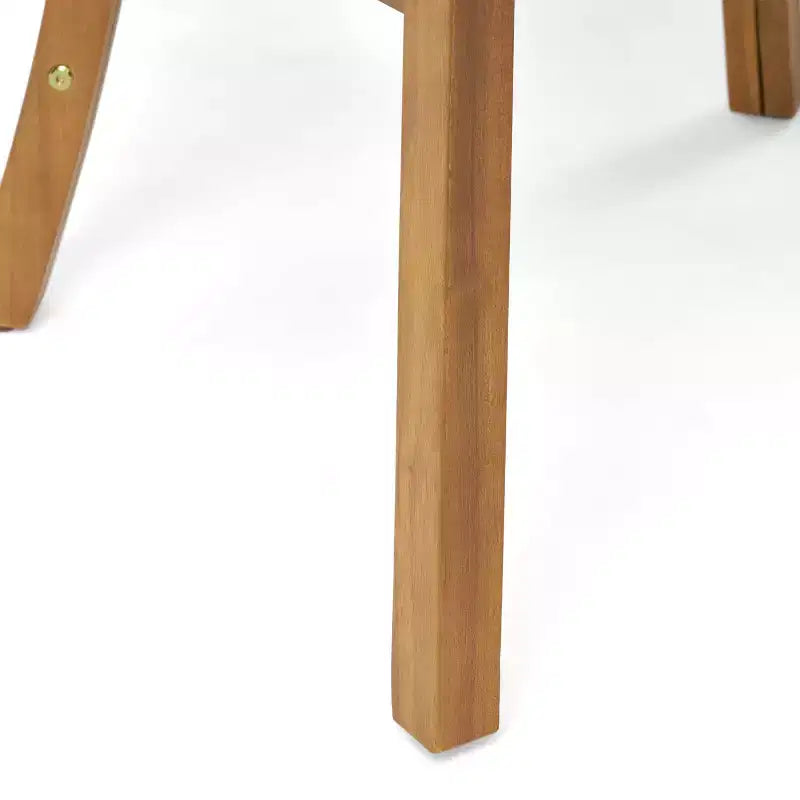 Christopher Knight Home Tamaron Ensemble de salle à manger d'extérieur extensible 7 pièces en bois d'acacia avec coussins, teck et crème