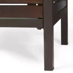 GDFStudio Darnel Set Bar da Esterno a 3 Pezzi in Legno di Acacia, Marrone Scuro