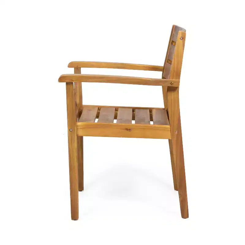 Ensemble de salle à manger extensible 9 pièces en bois d'acacia d'extérieur Stamford de Christopher Knight Home