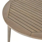 Christopher Knight Home Maura, set da pranzo da 5 pezzi in legno di acacia per esterni con cuscino resistente all'acqua