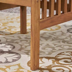 Christopher Knight Home Maura, set da pranzo da 5 pezzi in legno di acacia per esterni con cuscino resistente all'acqua