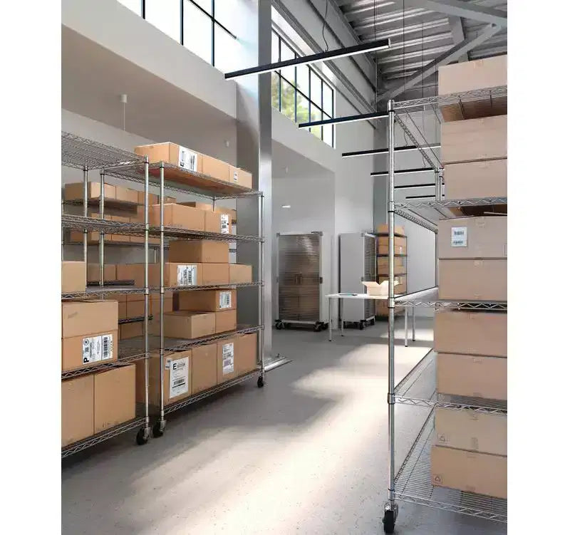 Scaffale a 5 ripiani in filo d'acciaio UltraDurable 60 x 24