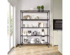 Scaffale a 5 ripiani in filo d'acciaio UltraDurable 60 x 24