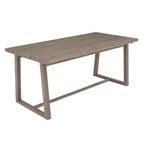 Whisen Set da Pranzo da Esterno 5 Pezzi per 4 Persone, Set Tavolo e Sedie Rotondo da Patio con Foro per Ombrellone e Cuscini Rimovibili