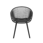 Christopher Knight Home Lillian Set da pranzo moderno da 7 pezzi in acacia e polipropilene per patio