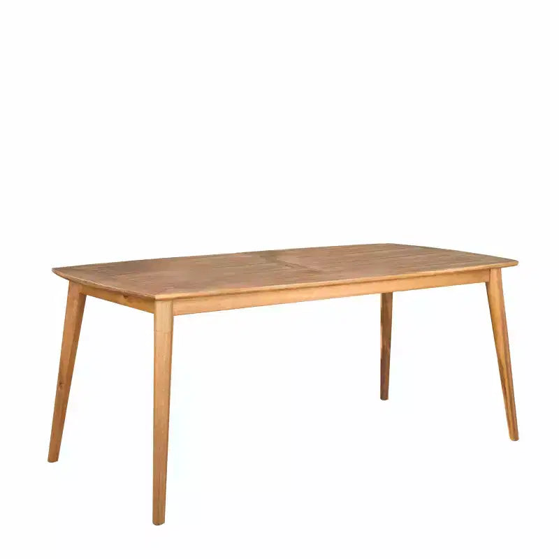 Christopher Knight Home Talbot Ensemble repas 7 pièces d'extérieur en bois d'acacia et osier avec coussins