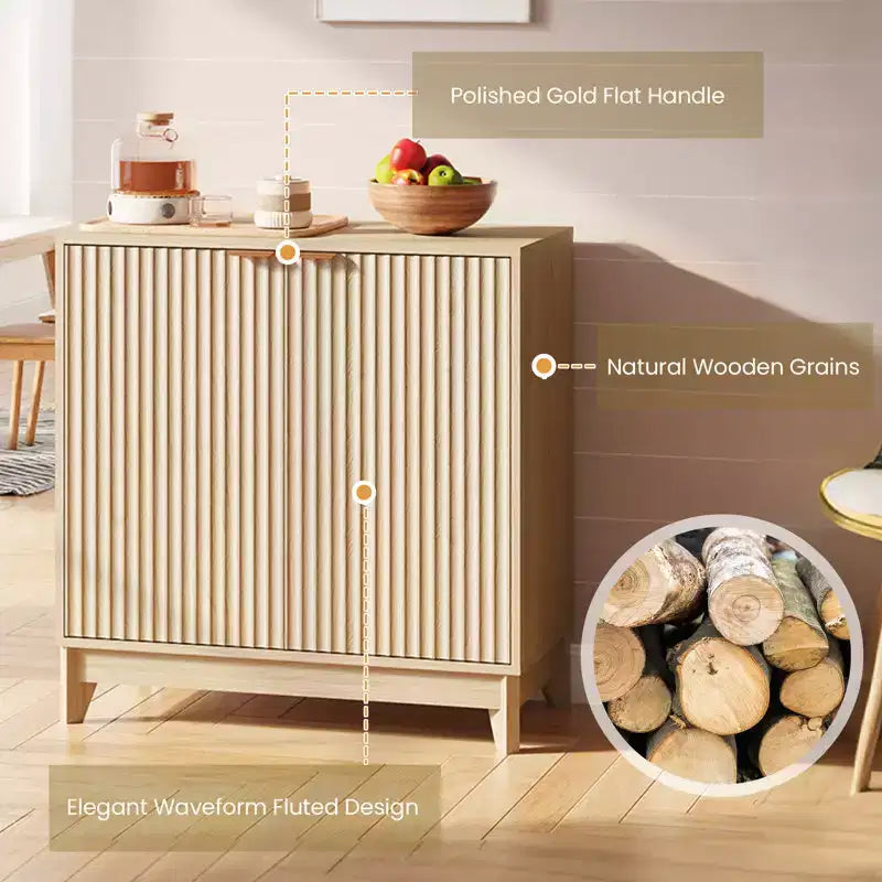 Mobile multiuso, Credenza moderna per soggiorno con spazio contenitivo