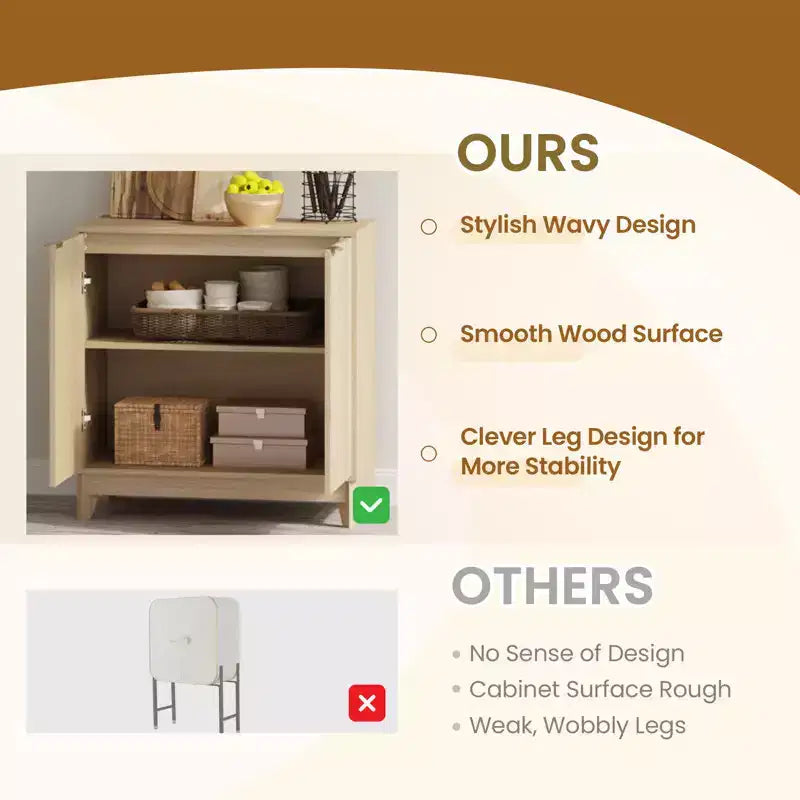 Mobile multiuso, Credenza moderna per soggiorno con spazio contenitivo