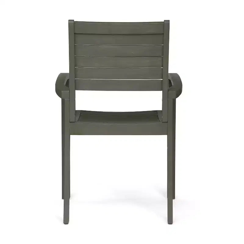 Christopher Knight Home Holloway Set da Pranzo da Esterno 7 Pezzi in Legno di Acacia a Doghe